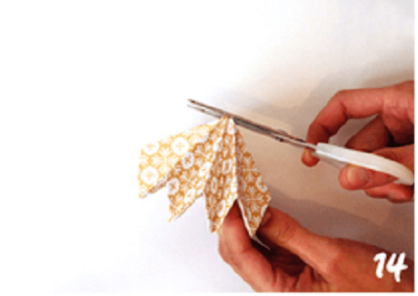 origami de noel step 14 DIY