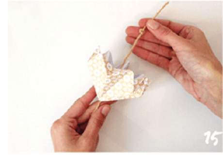 origami de noel step 15 DIY