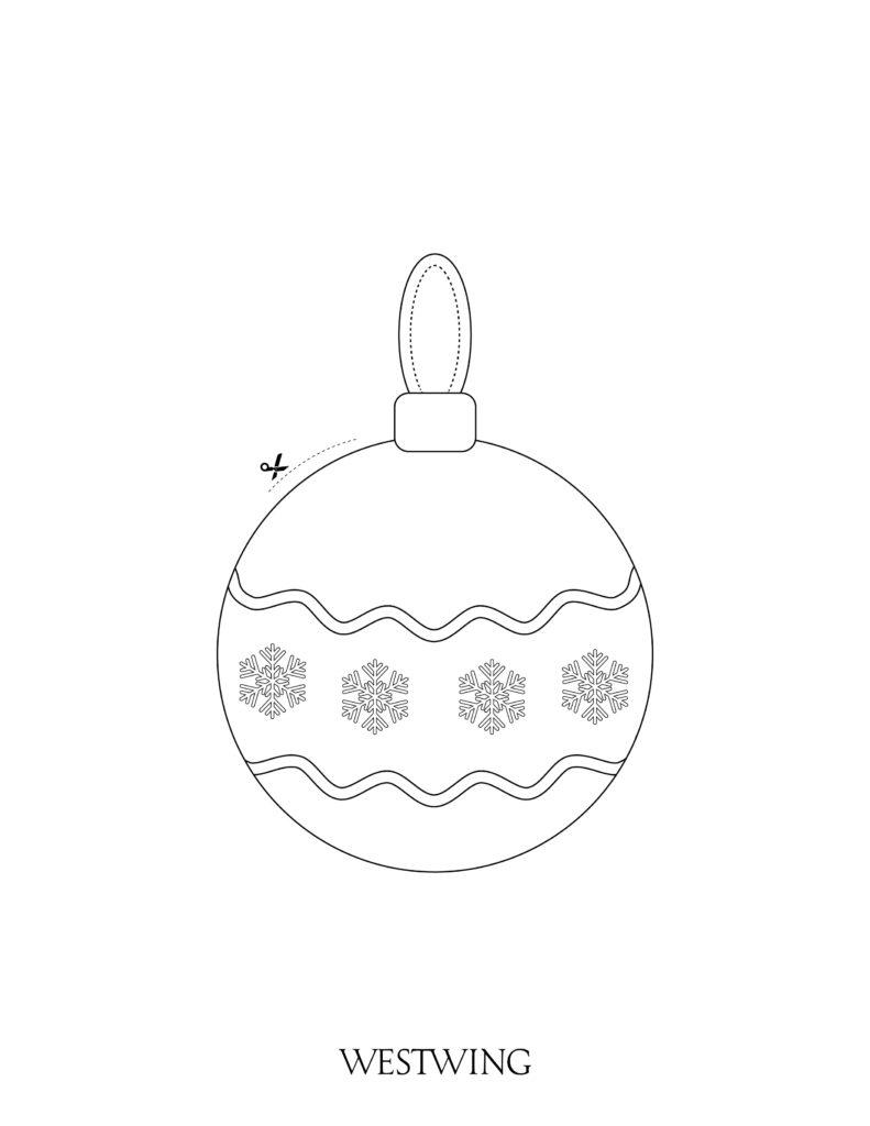 suspension DIY boule de sapin