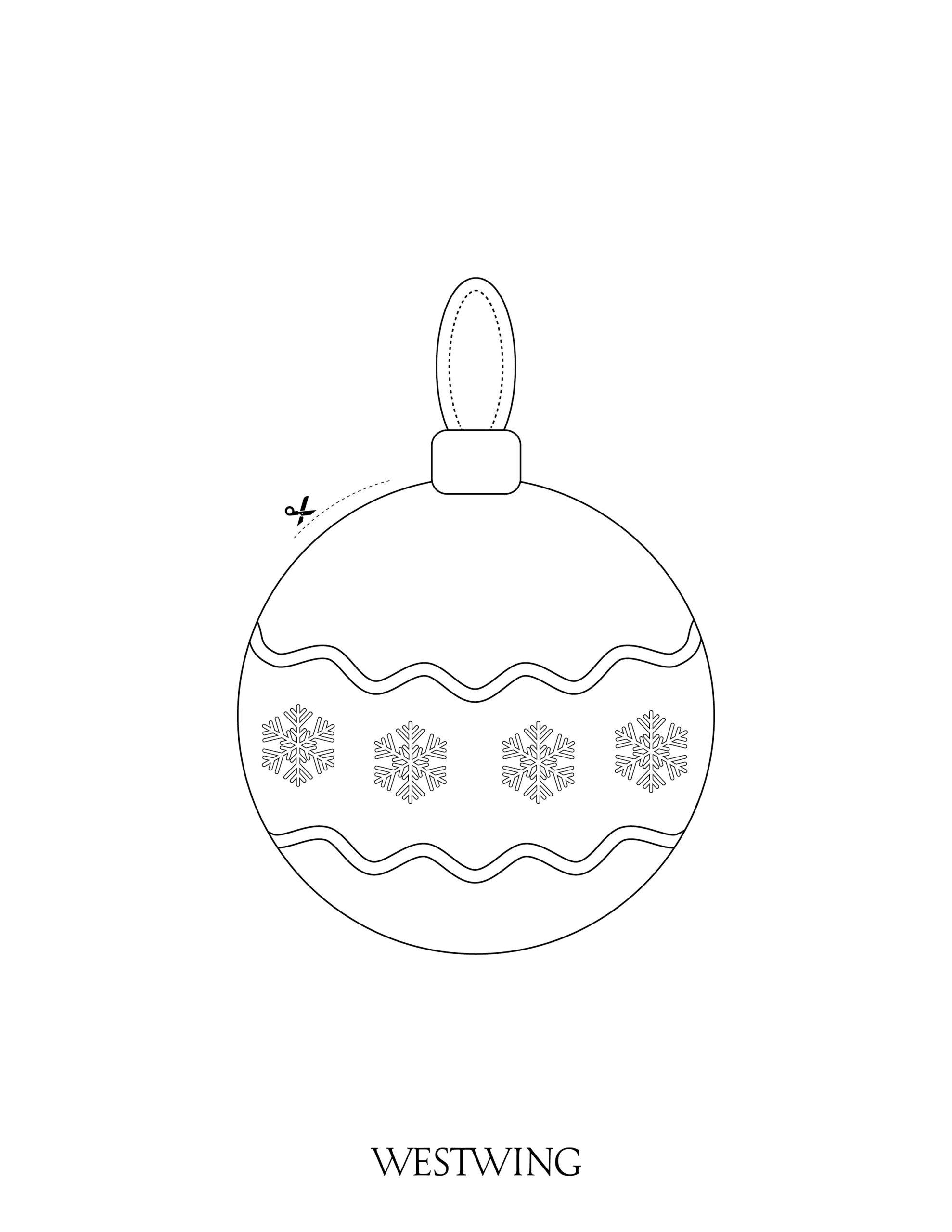suspension DIY boule de sapin