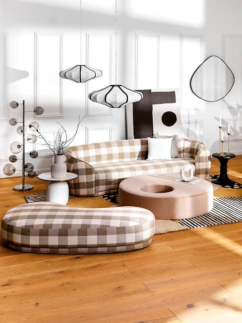 suspensions et mobilier tendance déco salon 2022