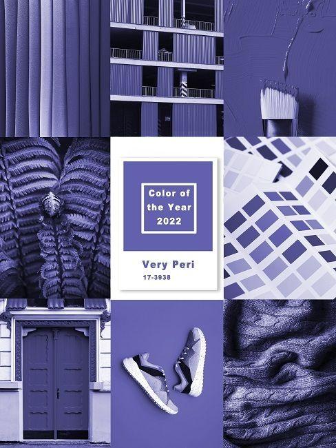 idée de couleur very peri sur mur, sculpture, façade, couverture, chaussures, peinture, porte et panel de couleurs