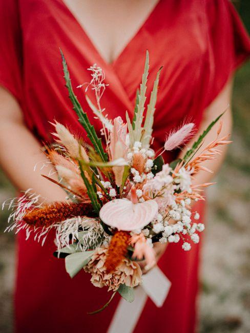 petit bouquet de fleurs séchées