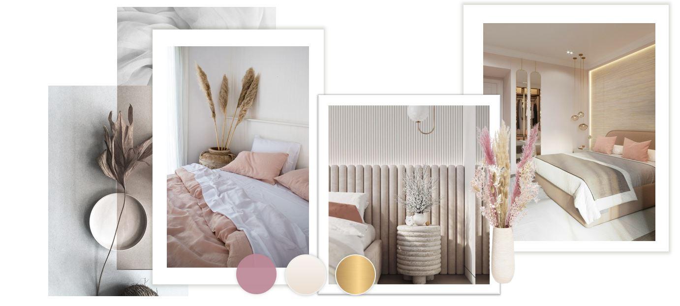 moodboard chambre à coucher
