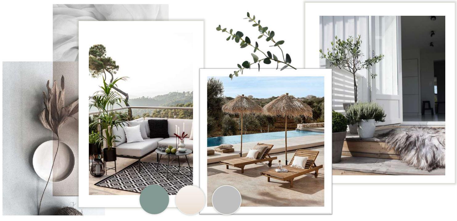 moodboard terrasse