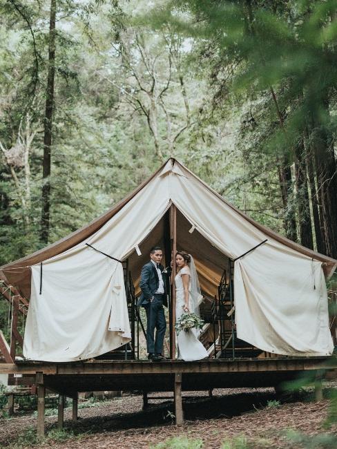 mariage au cœur de la forêt