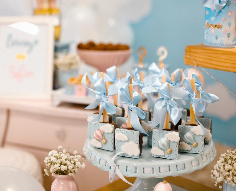 décoration de baptême mixte