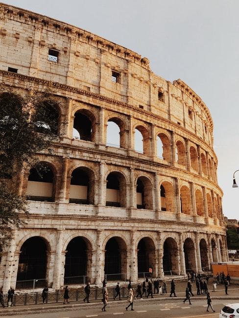 Rome, vue de Colisée