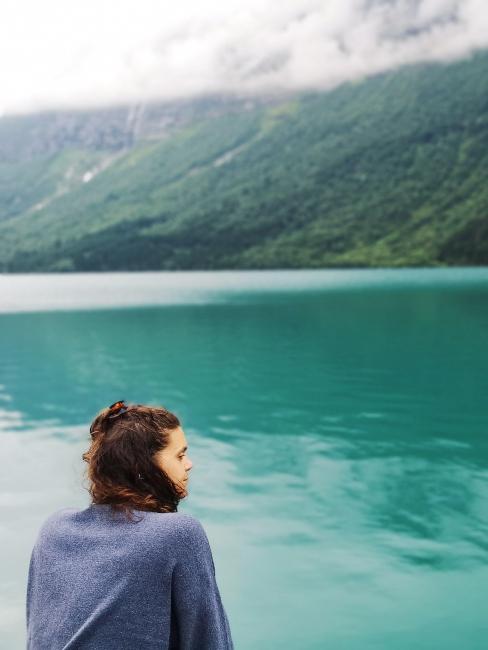road trip norvege - lac Lovatnet