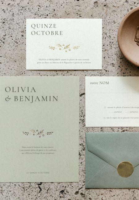 faire part de mariage