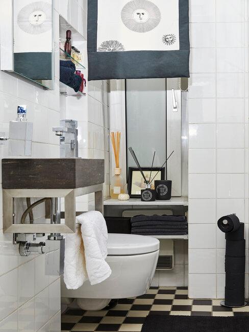 amenagement toilettes avec rangements