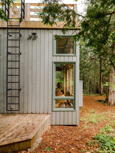 maison faite de matériaux écologiques et durable