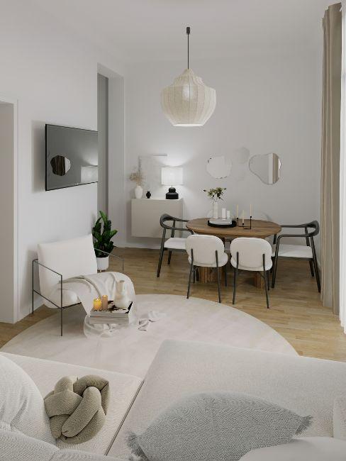 salon après, réaménagement d'intérieur, home staging