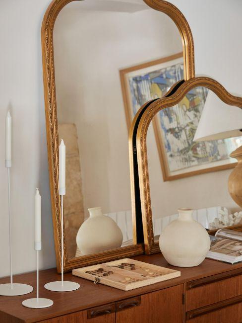 miroirs baroques superposés