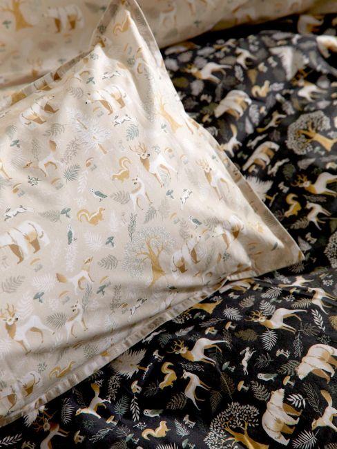 cadeau moins de 20 euros, cadeau moins de 15 euros, linge de lit animalier noir