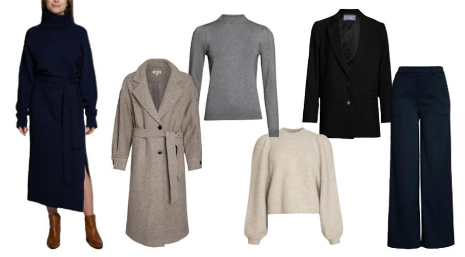 garde-robe capsule, vetement noirs et beige