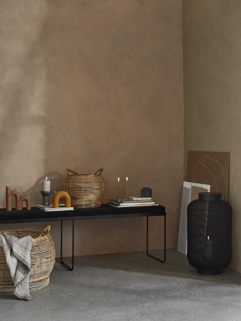 decoration salon bougie, bougie design