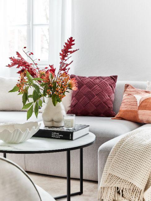 coussin viva magenta