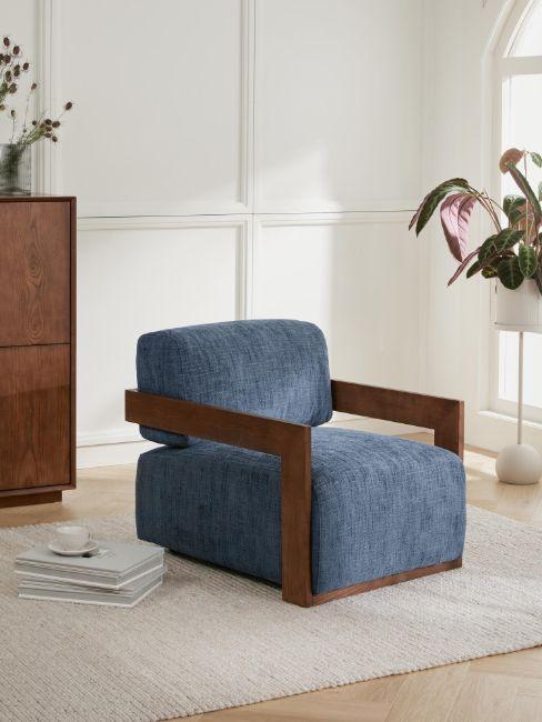 fauteuil vintage style années 1950, midcentury