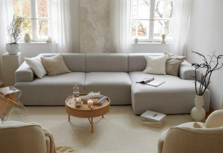 Quel Coussin Pour Canapé Gris Clair