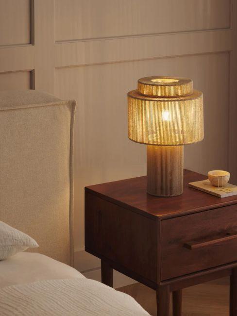 Lampe Lace beige Westwing collection