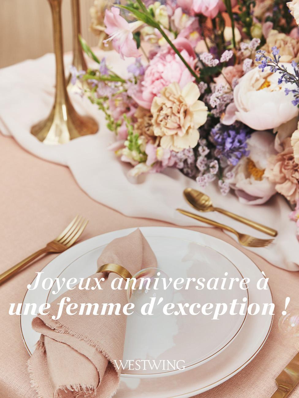 carte anniversaire femme