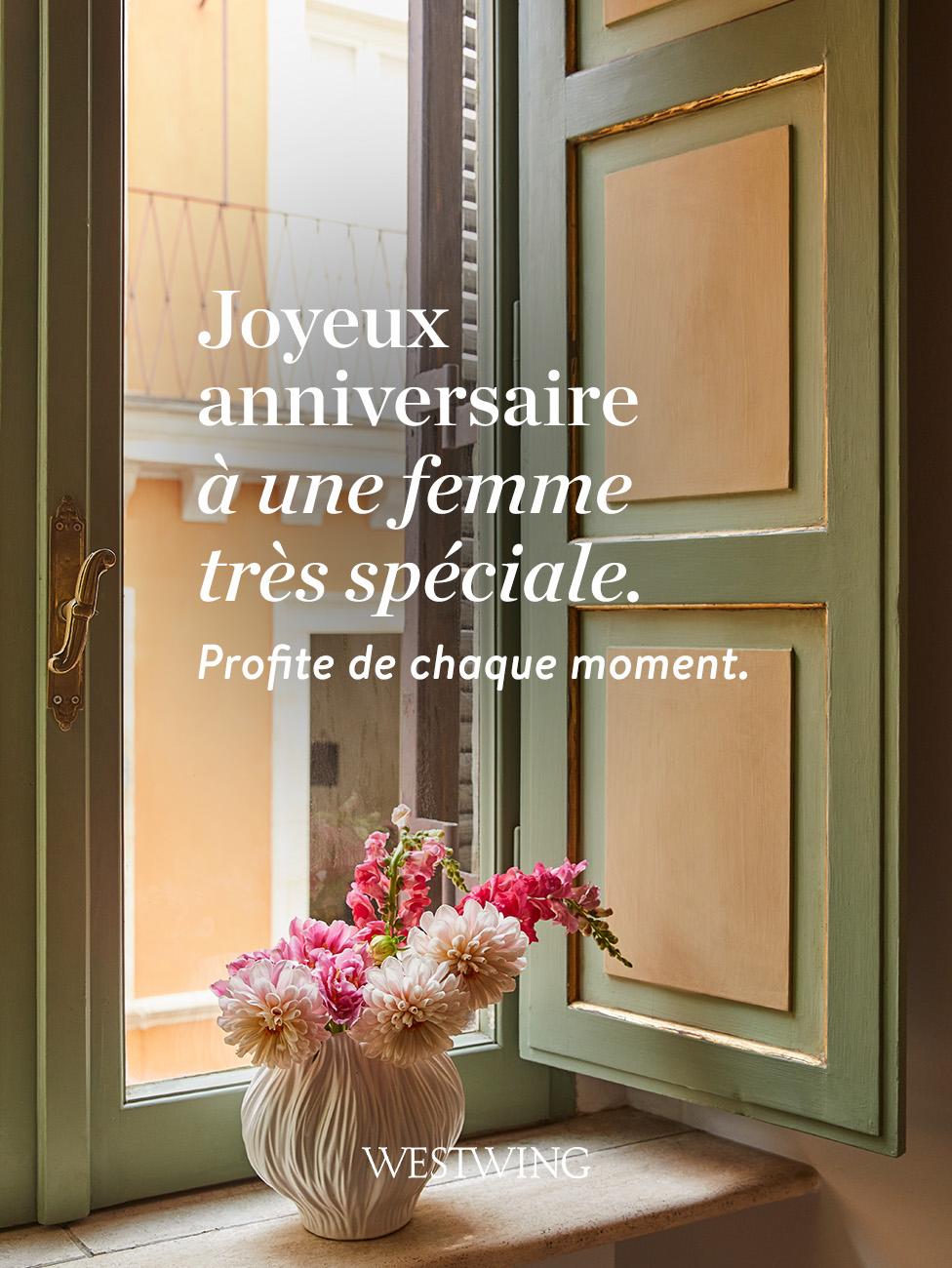 carte anniversaire femme