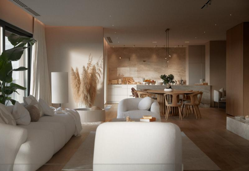 salon bohème scandinave