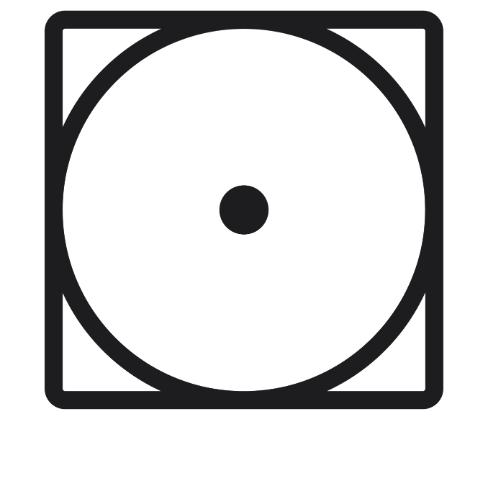 pictogramme séchage en machine à température modérée à 60 degrés