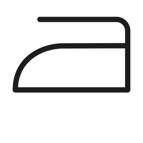 symbole pas de consigne de repassage