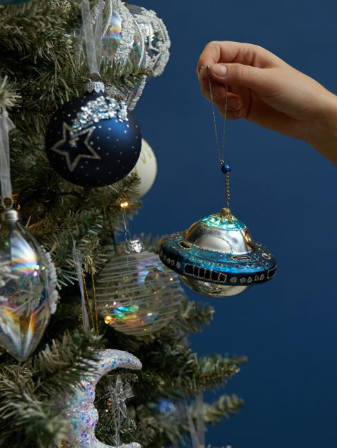 décoration de sapin de Noël en forme de planète