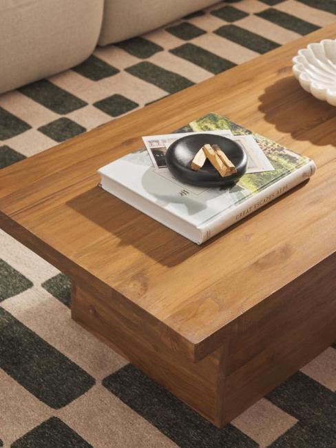 table basse en bois recyclé
