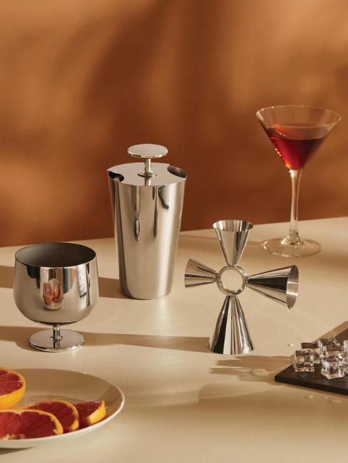 shaker Alessi chromé cadeau frere