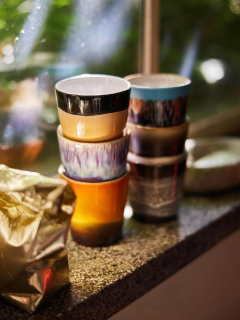 tasses HKLIVING 70's comme cadeau pour un frère