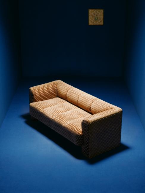 canapé 2 places Bobi avec tissu Dedar beige