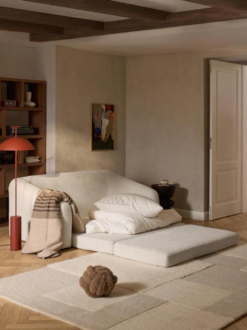 petit canapé convertible 2 places BZ déplié