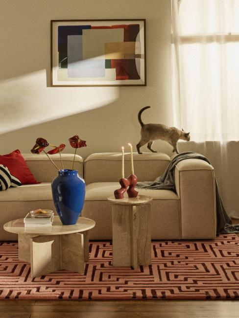 affiliation Westwing, chat sur canapé