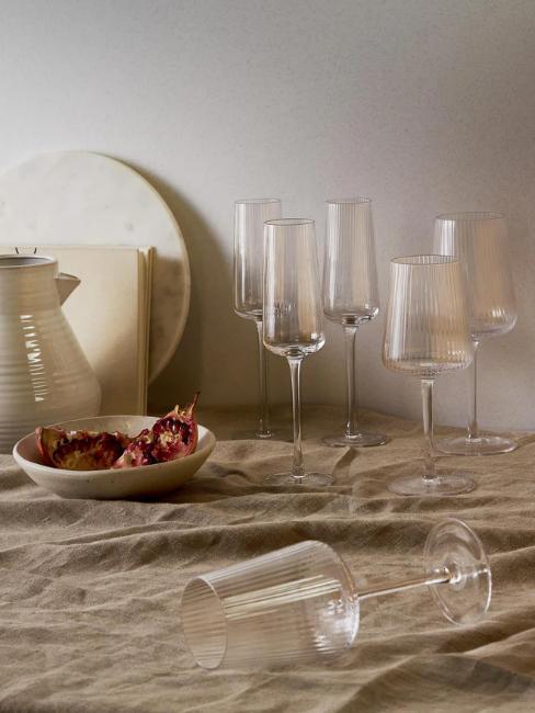 cadeau crémaillère, verres à vin