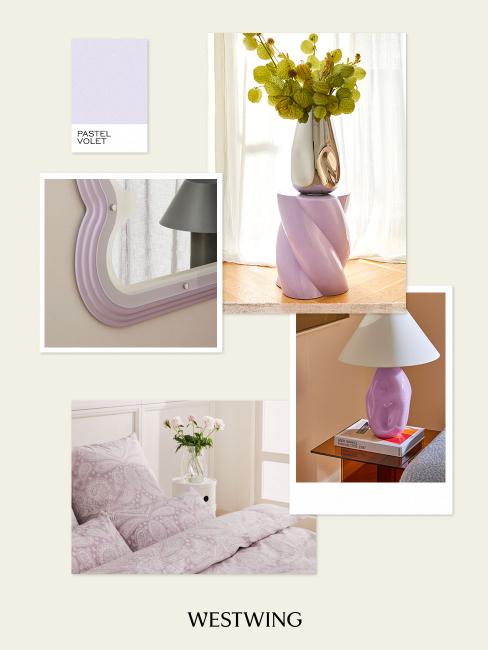 moodboard mauve pastel
