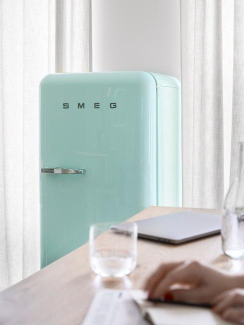 réfrigérateur vert d'eau smeg
