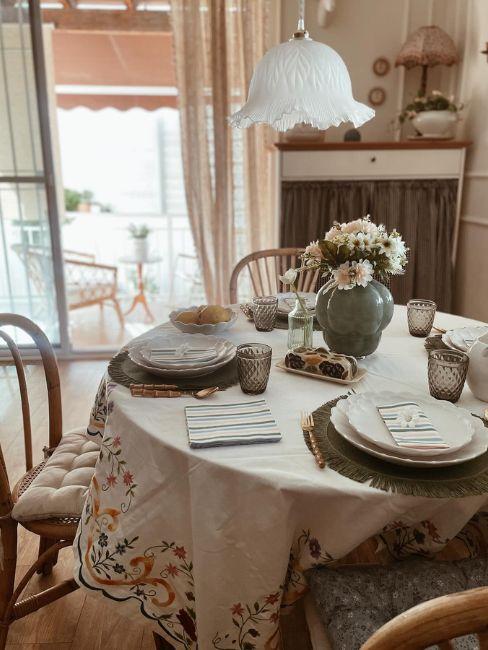 idee per apparecchiare tavola autunnale