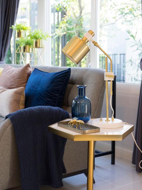 Soggiorno con dettagli anni '20