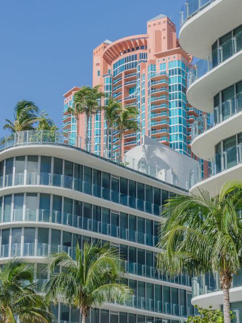 Palazzi colorati di Miami