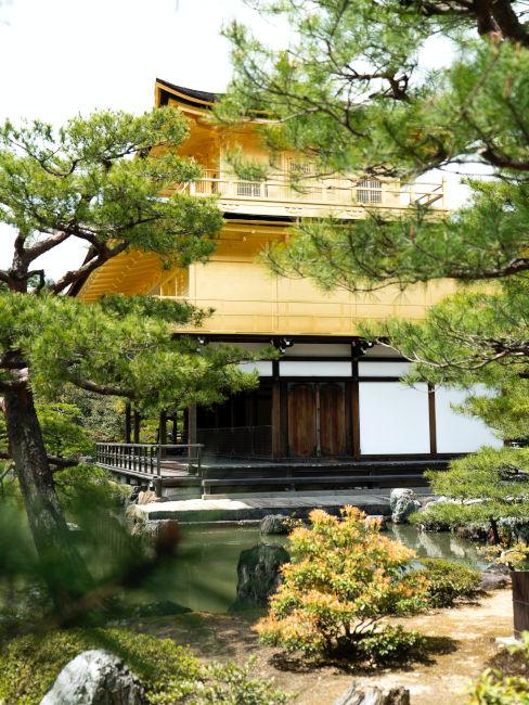 Esempio laghetto in giardino giapponese