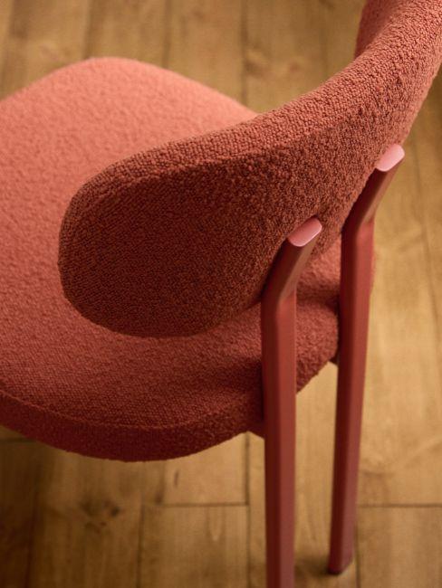 tessuto bouclé colorato