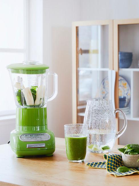 piccoli elettrodomestici da cucina colore verde