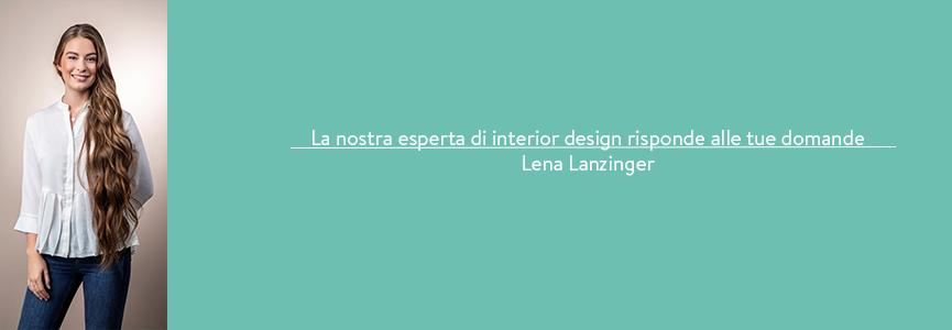 Interior designer Lena Lanzinger