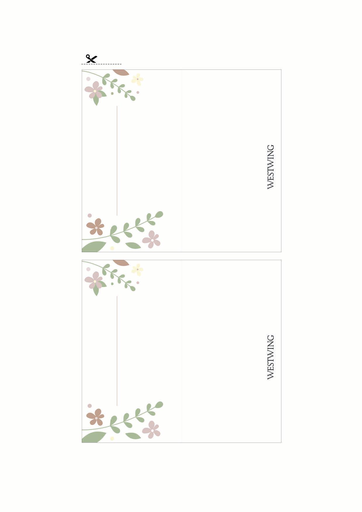 Segnaposto per la tavola di Pasqua