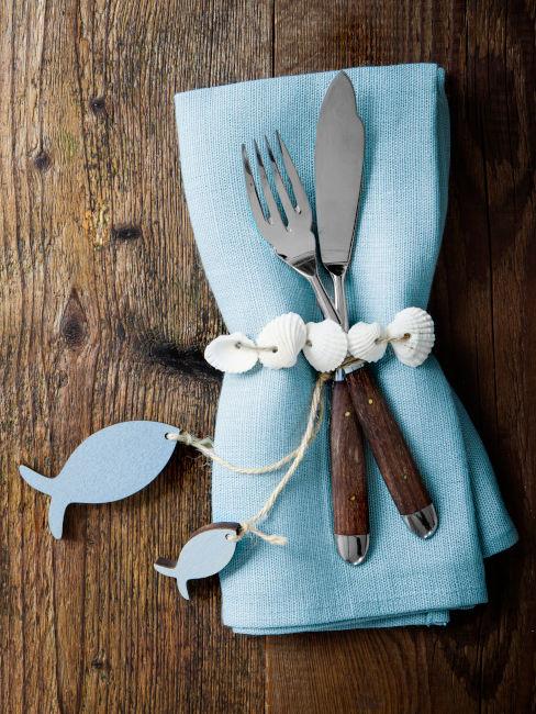 Pesci decorativi per la tavola