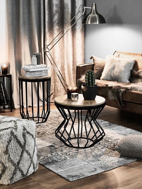 Cactus decorativo in salotto